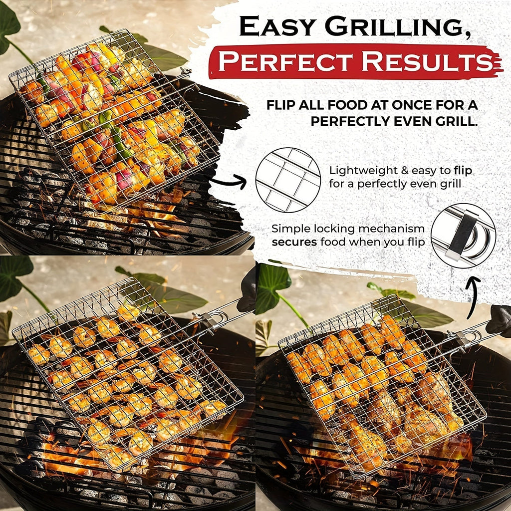 Non-Stick Grill Tool – Enjoy Juicy Barbecue Delights Guaranteed - Lamylie