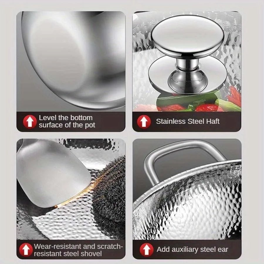Wok antiadhésif pour cuisiner sans effort - Lamylie