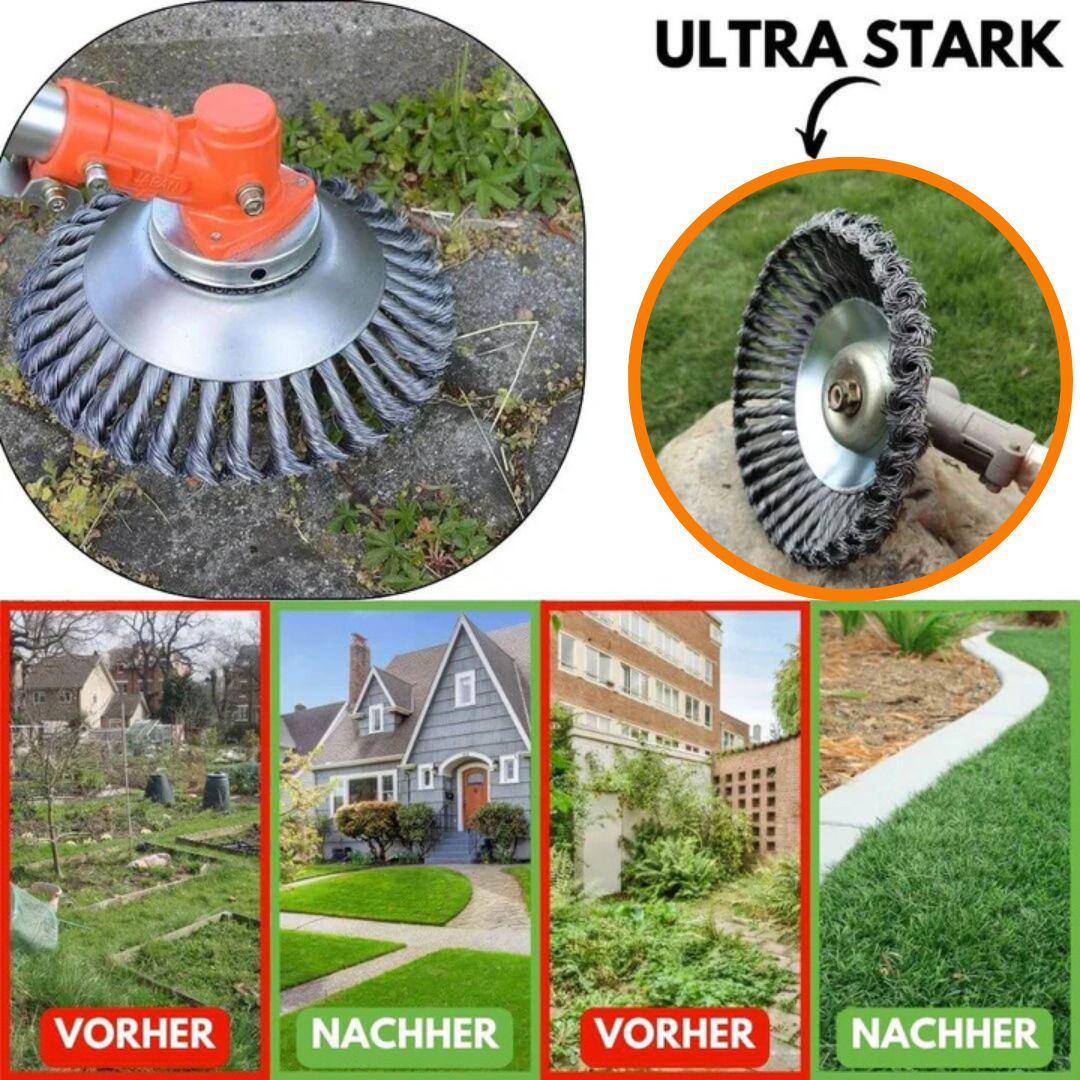 Brush Trimmer Head for Effortless Weed Control - Lamylie
