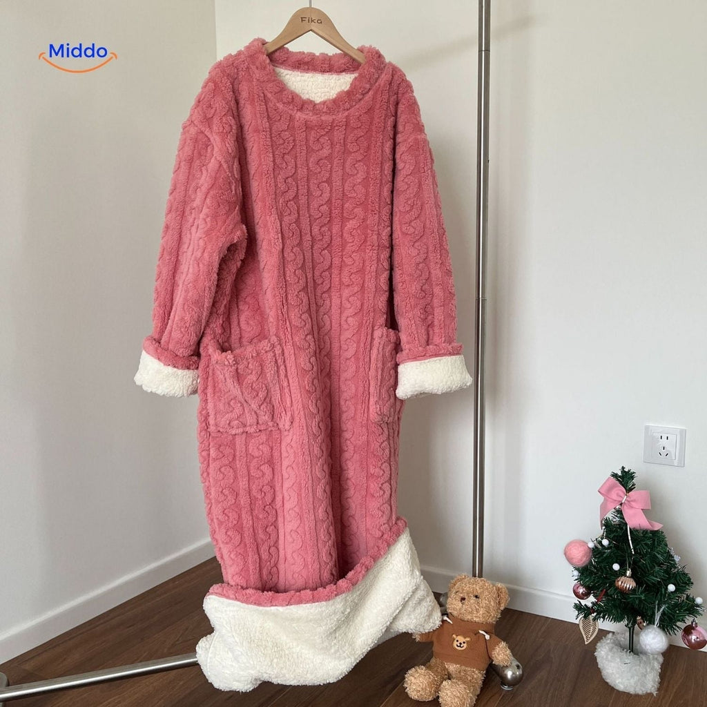 Vestaglia coperta accogliente – Goditi il calore, muoviti liberamente e vivi un comfort senza fine! - Lamylie