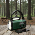 Solarbetriebene Notfallradio mit Taschenlampe und USB-Ladung - Lamylie