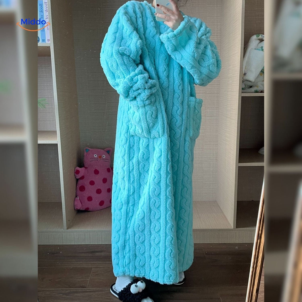 Vestaglia coperta accogliente – Goditi il calore, muoviti liberamente e vivi un comfort senza fine! - Lamylie