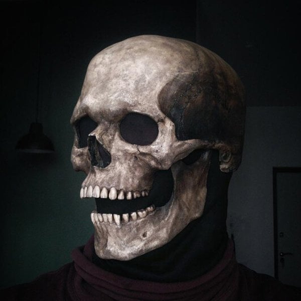 DeathVeil Skull Mask — Haunt Every Room with Unmatched Realism and All-Night Comfort - Lamylie
