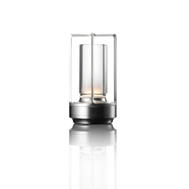 Lumiere Lantern Cordless Crystal Table Lamp - Lamylie