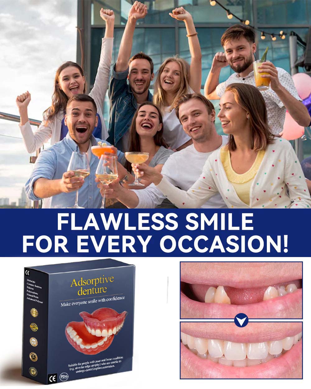 Arvilaro Denture — Restore Your Bite, End Pain Fast | - Lamylie