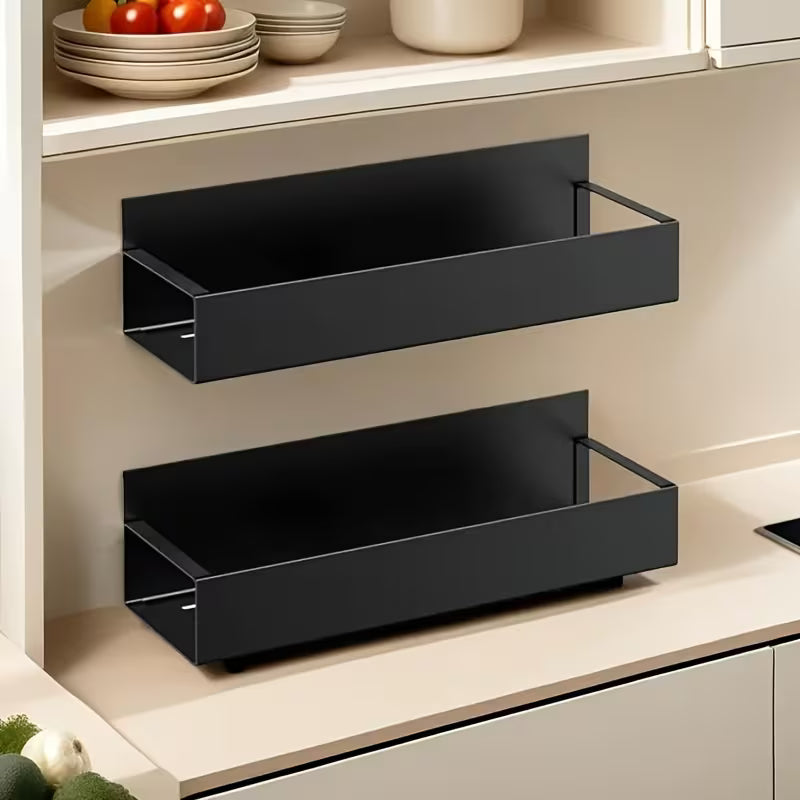 Support magnétique | Étagère latérale sans perçage | Rangement compact | MagniShelf - Lamylie