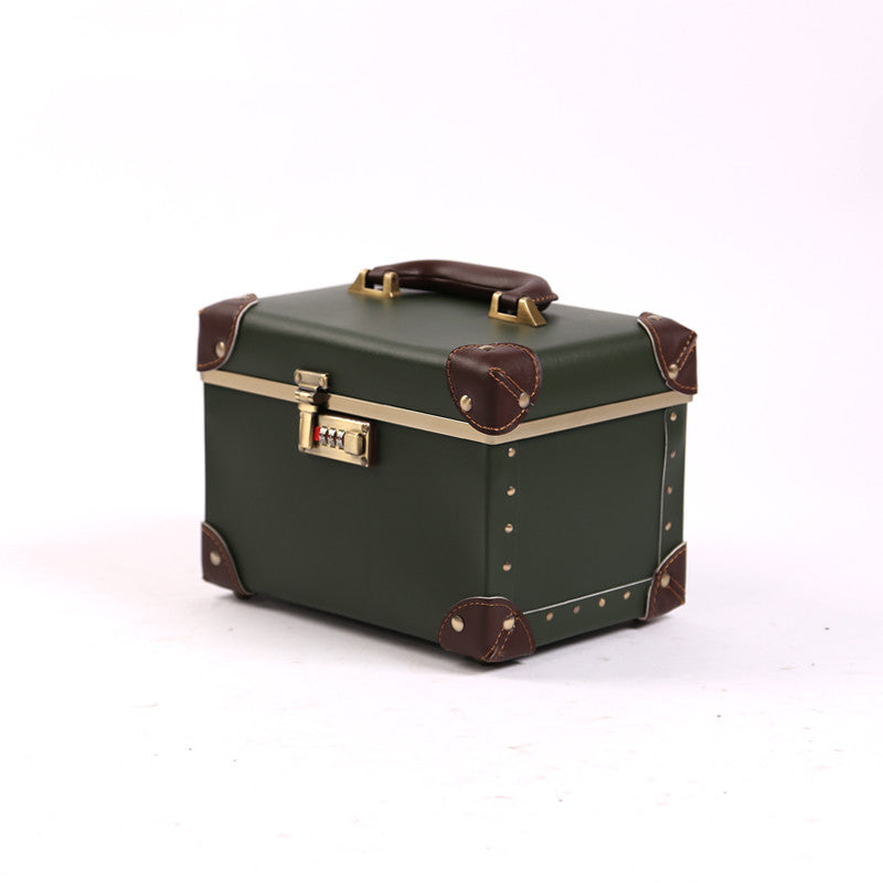 Trousse en Cuir Double Grande Capacité