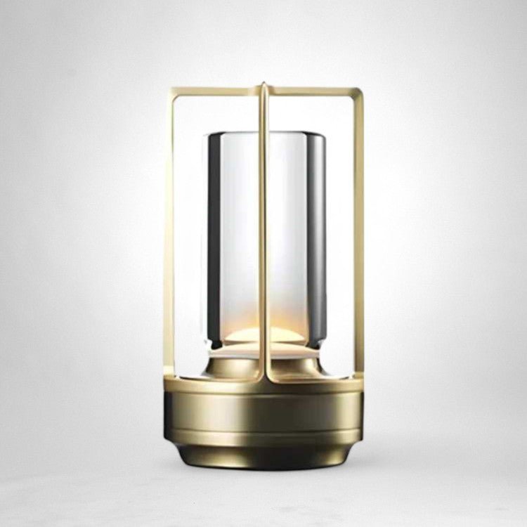 Garden and Patio Lantern with Elegant Crystal Outdoor Design - Lamylie