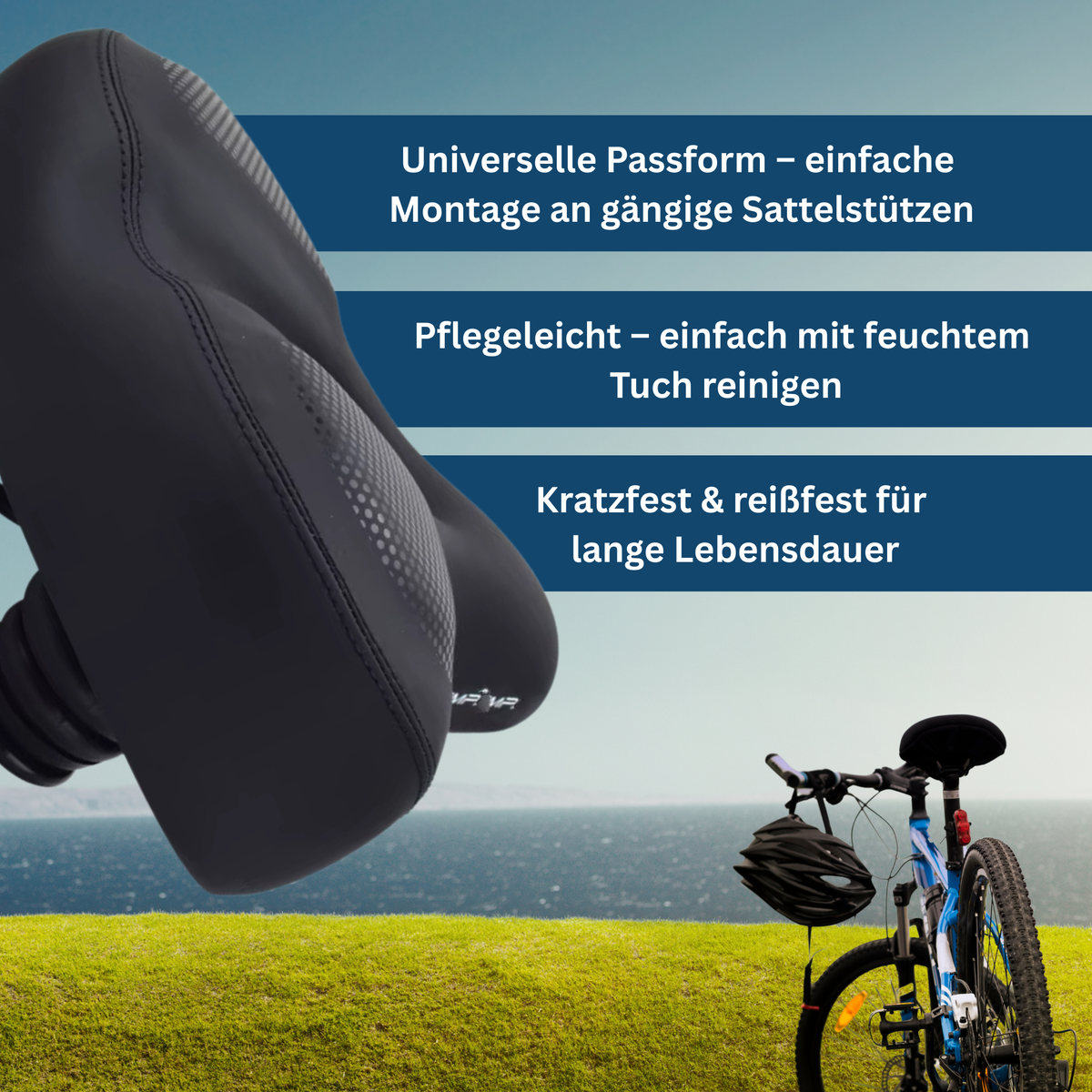 Comfortable Bicycle Seat for Enhanced Riding Experience - Lamylie