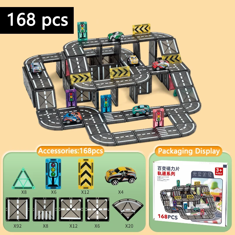 Magnetisches Spielset – regt fantasievolles Spielen an und stärkt Geist und Herz – Lamylie