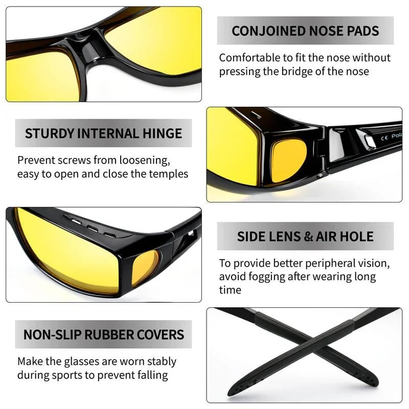 CrystalClear Vision - Enjoy Glare-Free Night Driving Comfort - Lamylie