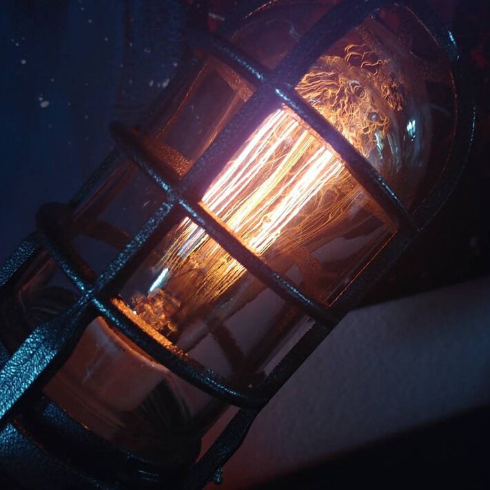 Steam Punk Rocket Lamp - Lamylie