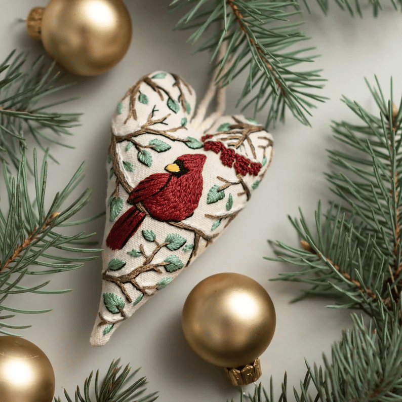 Ručně vyrobený vánoční zázrak – StitchHeart Noel - Lamylie