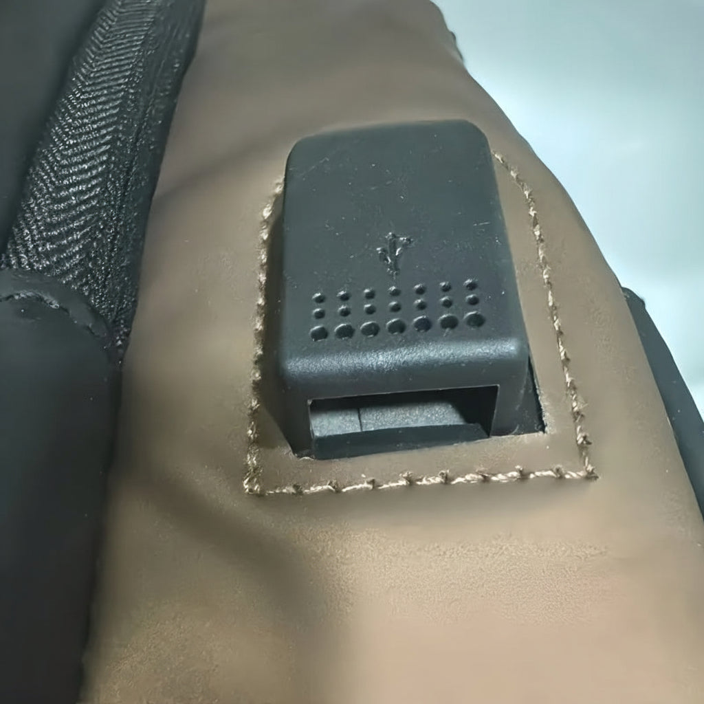 Securegear diebstahlsichere Umhängetasche – klassisches minimalistisches Design