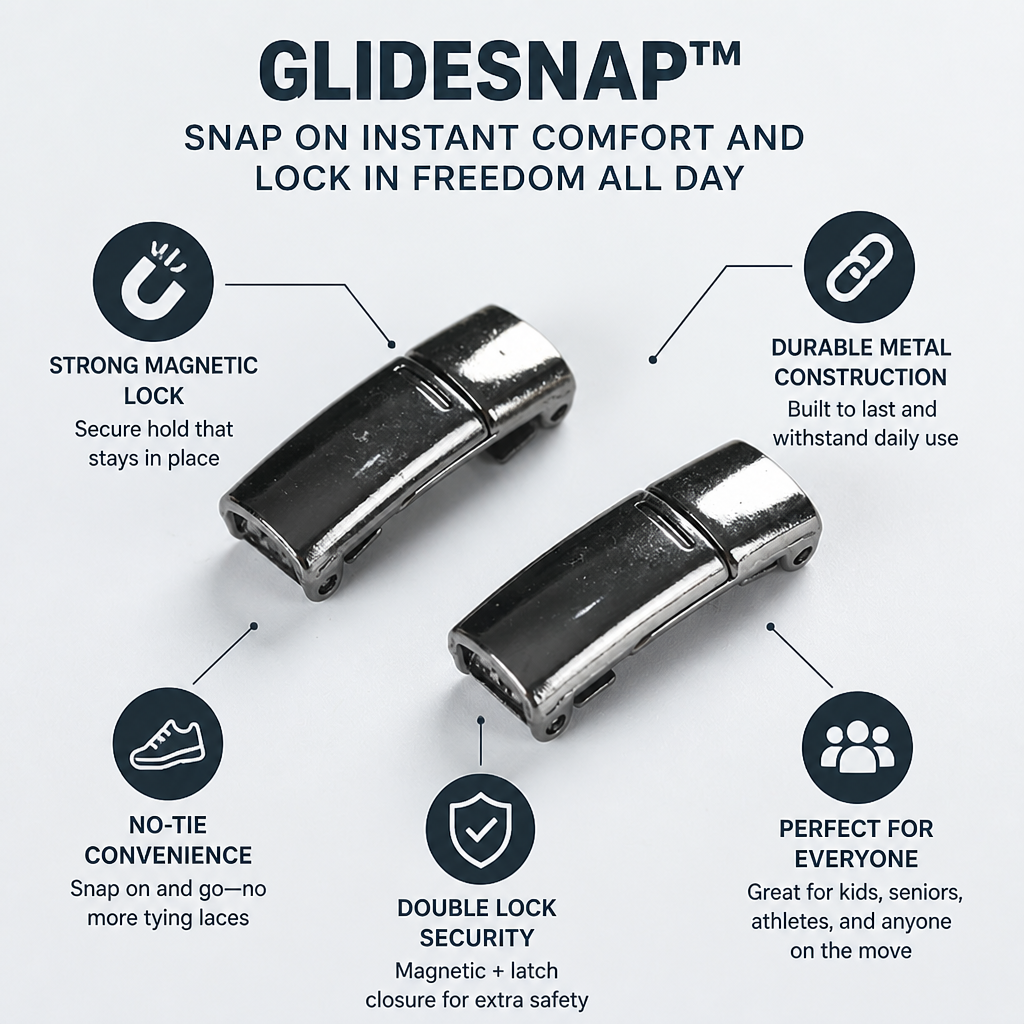 GlideSnap — 一扣即享即时舒适，全天锁定自由 - Lamylie