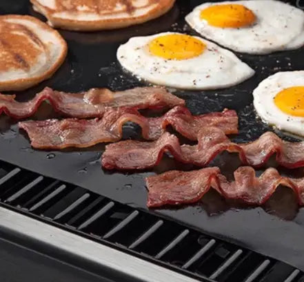Non-Stick BBQ Mat | Easy Clean Grilling | Ideal for Meat, Fish, and Veggies | GrillClean - Lamylie