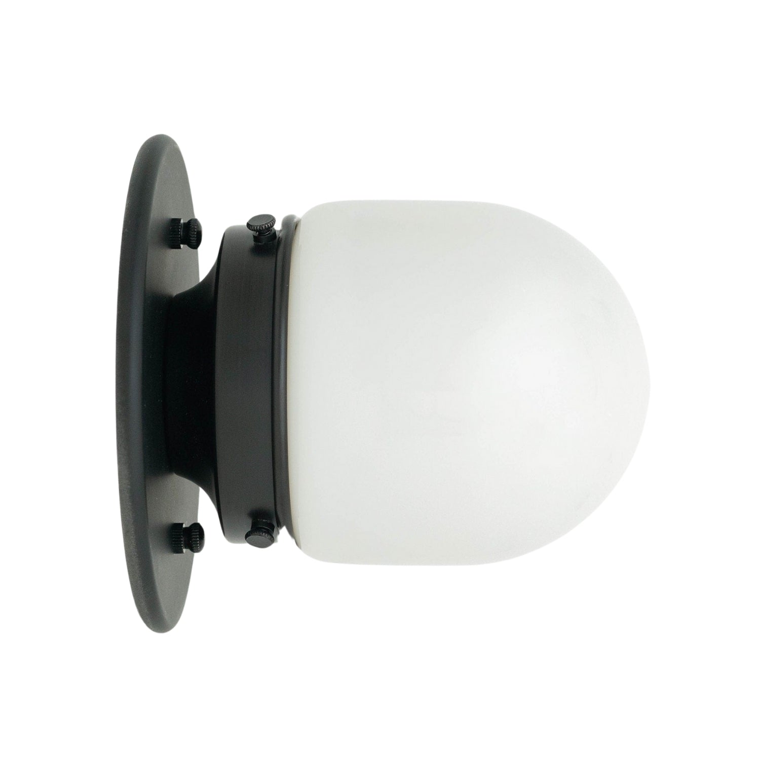 Opal Glass Wall & Ceiling Lamp Dual Function Modern Design Brass - Lamylie