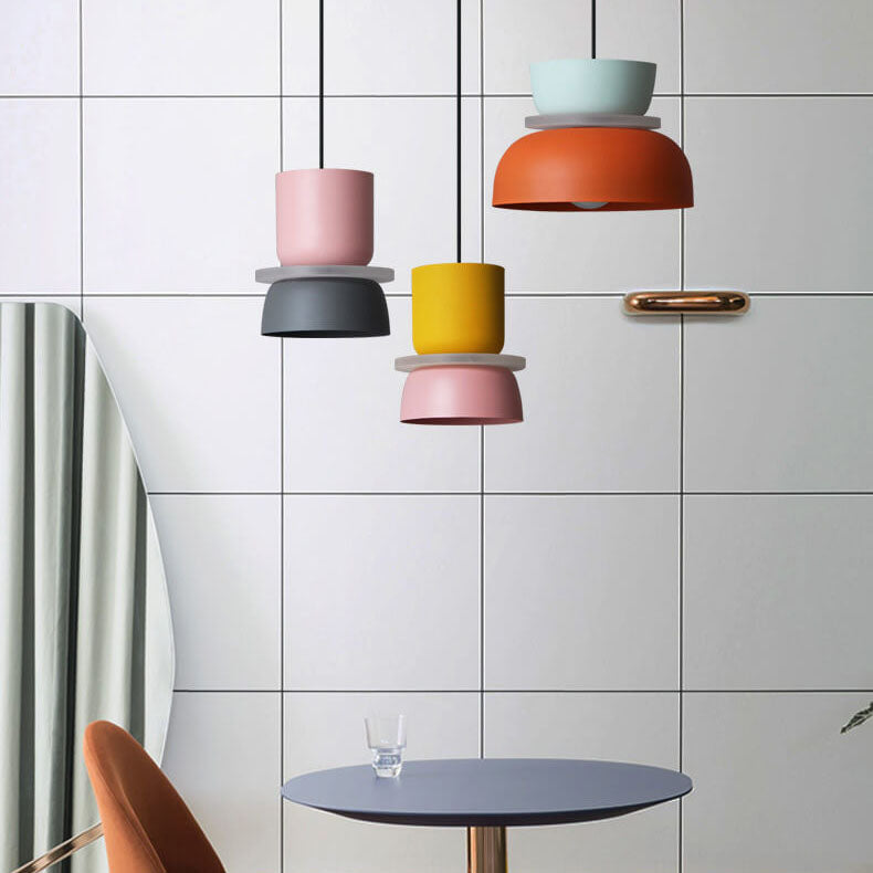 Macaron Stil LED Hängeleuchte - Lamylie