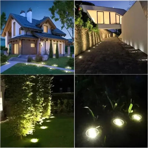 3-Pack Solar Garden Lights – Stylish Outdoor Illumination Without Wires - Lamylie