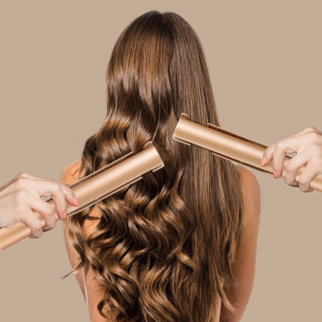LustraWave Hair Styling Tool – Stunning Look with Visible Protection - Lamylie