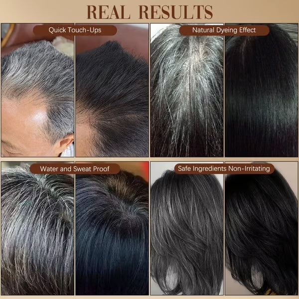 Stick para retocar a cor do cabelo com aplicador em pente - Lamylie