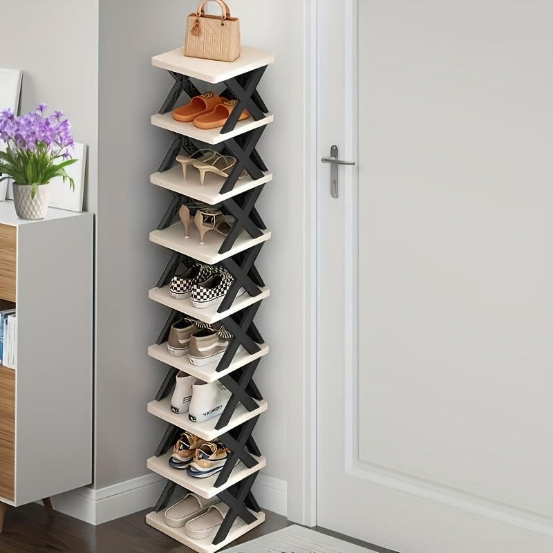 Narrow Shoe Tower Storage Rack - Lamylie