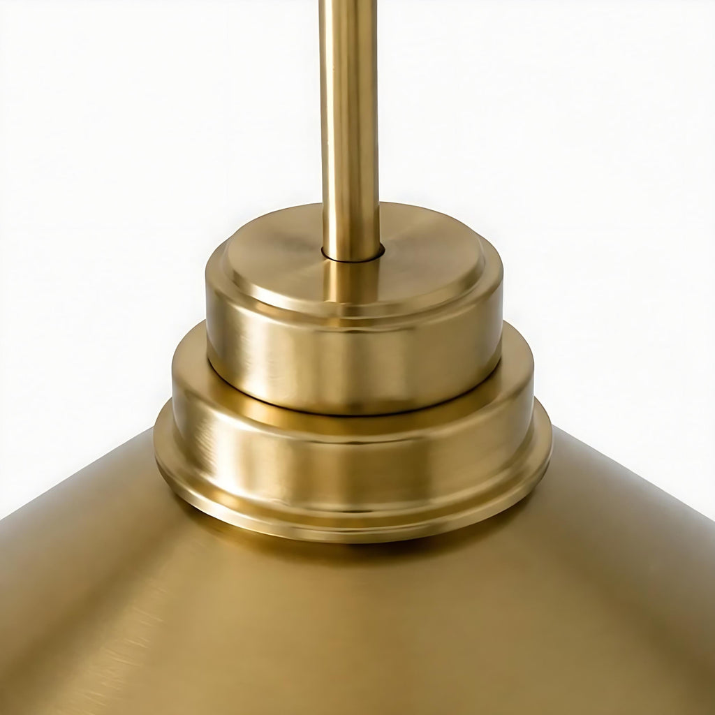 Cone-Shaped Pendant Lamp in Country Style - Dimmable - For Kitchen and Hall - Scandinavian Inspired - Modern Farmhouse Lighting - Lamylie