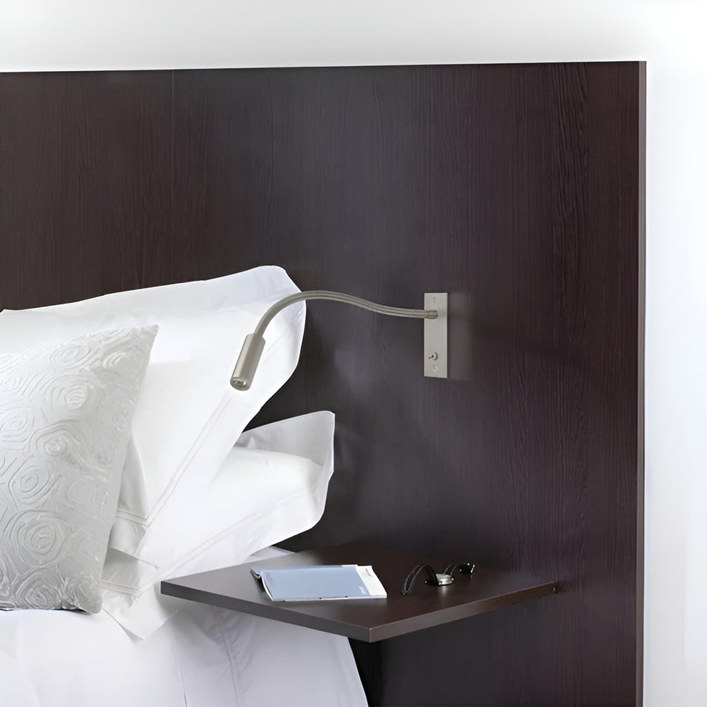 Adjustable Gooseneck Wall Light – Reading Lamp for Bed and Sofa - Lamylie