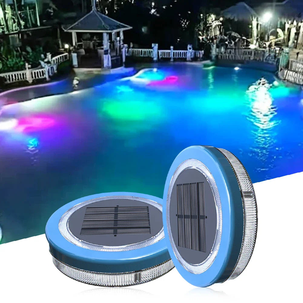 Solar Pool Lamp – Waterproof & Floating with Color LED - Lamylie