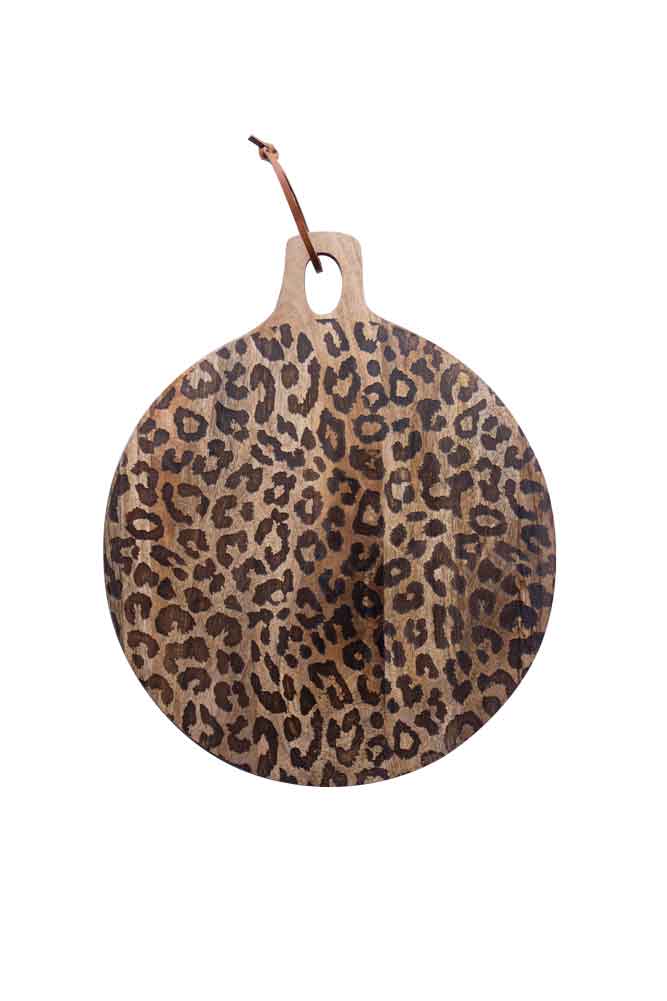 Wooden Serving Board Sapele Wood Round and Square Scandinavian Design for Kitchen and Table - Lamylie