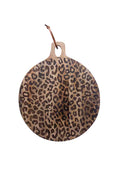 Wooden Serving Board Sapele Wood Round and Square Scandinavian Design for Kitchen and Table - Lamylie