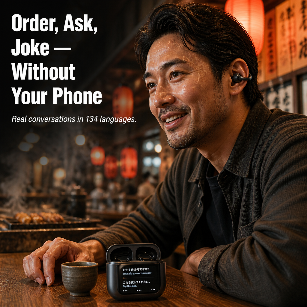 LingoPulse — Speak 134 Languages Without Holding Up Your Phone - Lamylie