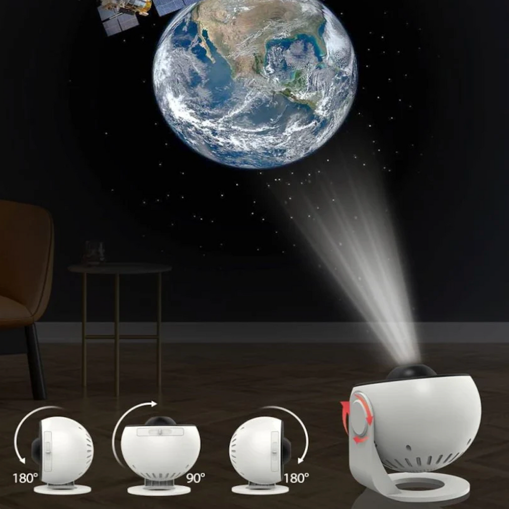 NebuLux Star Projector — Transform Any Room into a Hypnotic Galaxy of Calm and Wonder - Lamylie