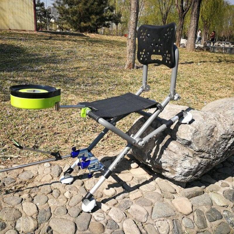 Adjustable Backrest Fishing Chair – Versatile Recliner Design - Lamylie