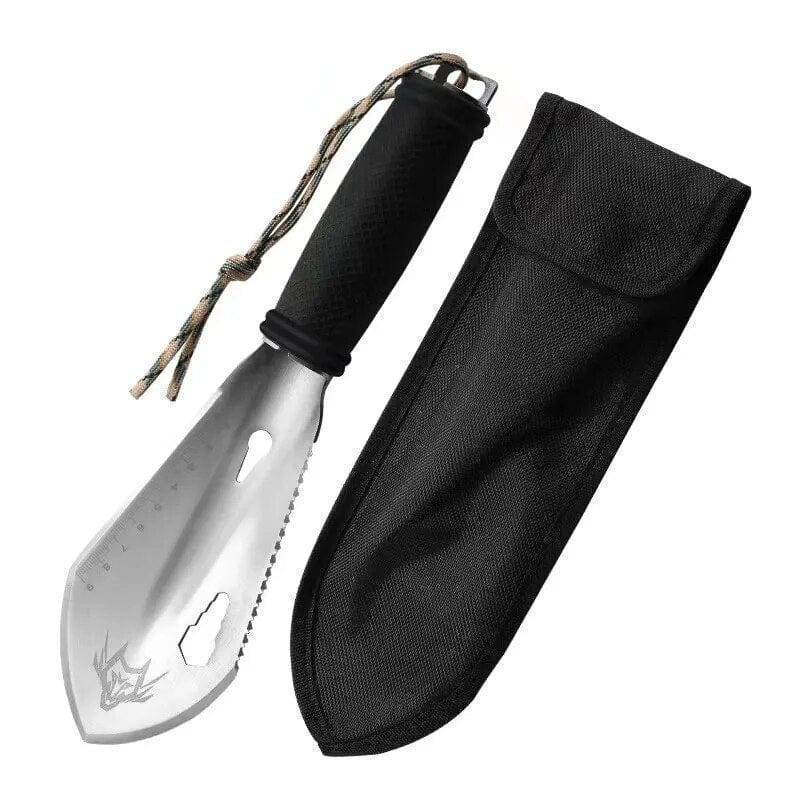 Multi-Function Stainless Steel Survival Shovel Kit with Accessories - Lamylie