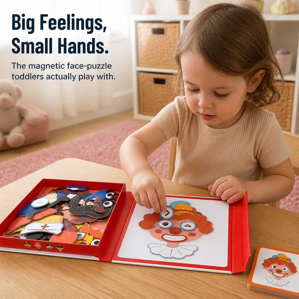 FeelMorph Emotion Puzzle — Build the Face, Name the Feeling, Skip the Meltdown - Lamylie