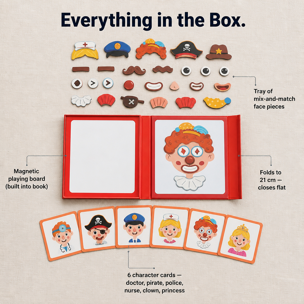 FeelMorph Emotion Puzzle — Build the Face, Name the Feeling, Skip the Meltdown - Lamylie