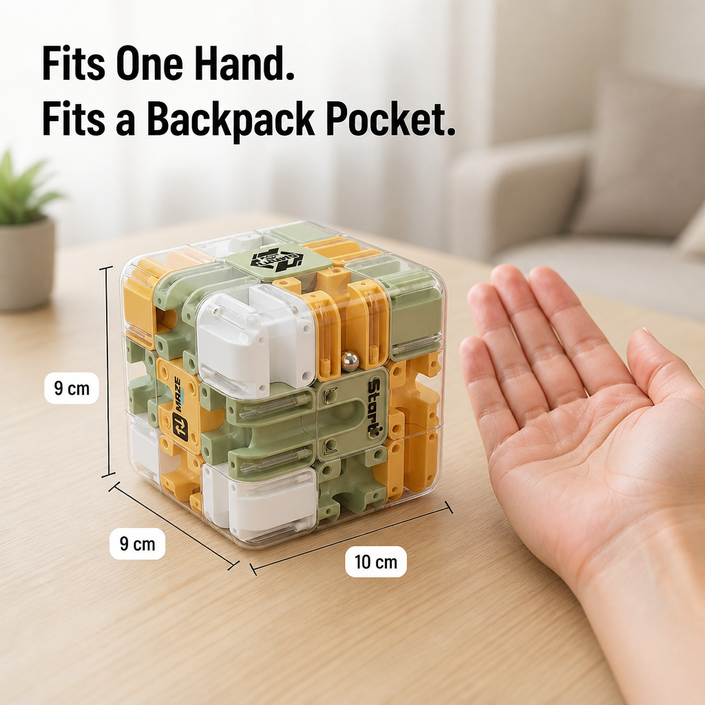 MindTrek Cube — Trade Screen Tantrums for a 3D Maze They Won't Put Down - Lamylie
