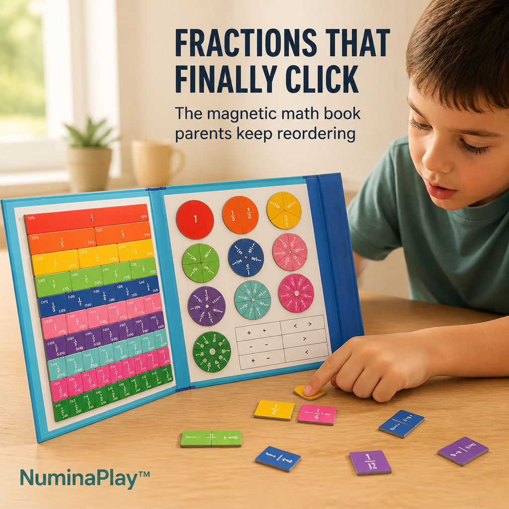NuminaPlay — Fini le casse-tête nocturne des fractions : les maths deviennent enfin claires — Lamylie