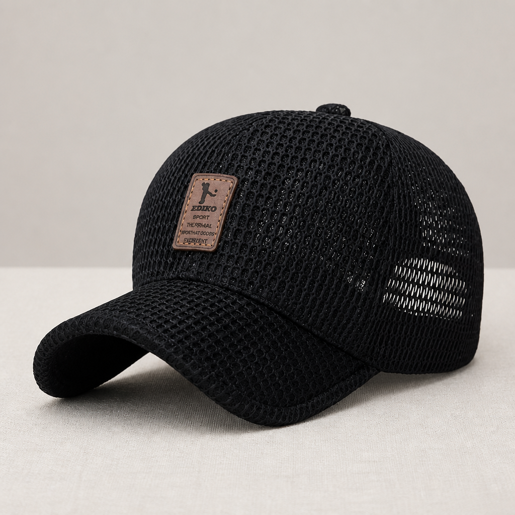ClarioCap – Cappellino da baseball in rete traspirante con cinturino regolabile - Lamylie