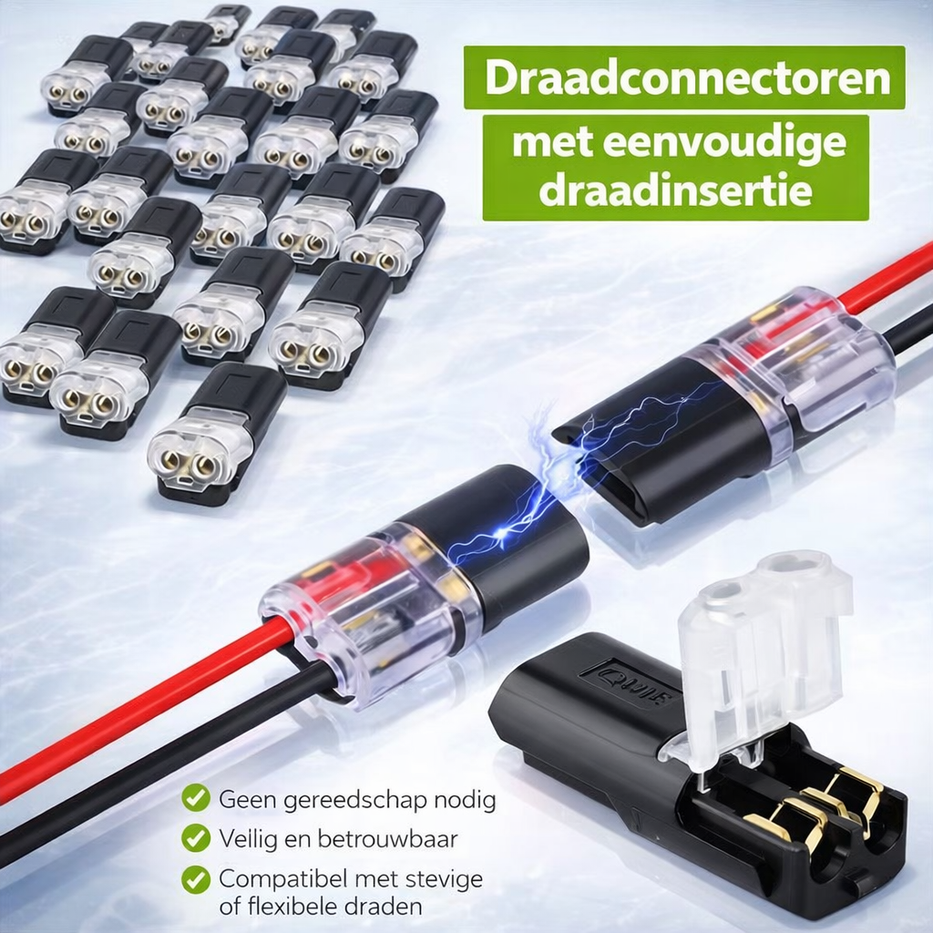 LED Connector for Quick and Easy Connections Without Soldering - Lamylie