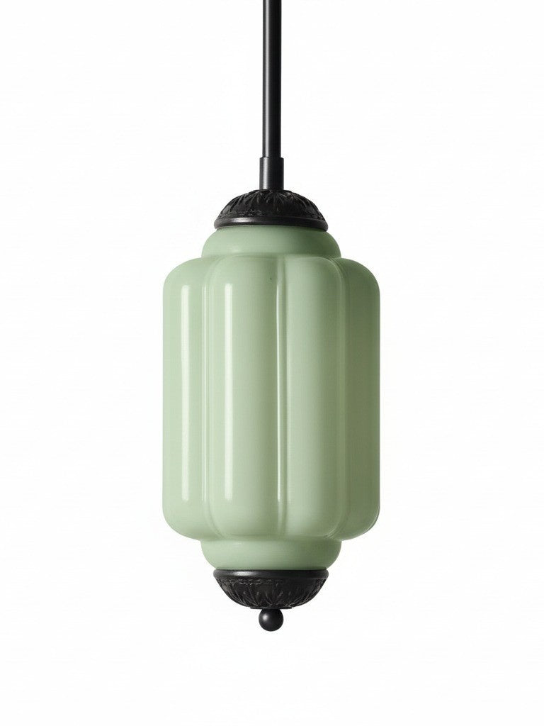 Vintage Glass Pendant Lamp with Nostalgic Look | Refined Lighting for Dining Room and Kitchen - Lamylie