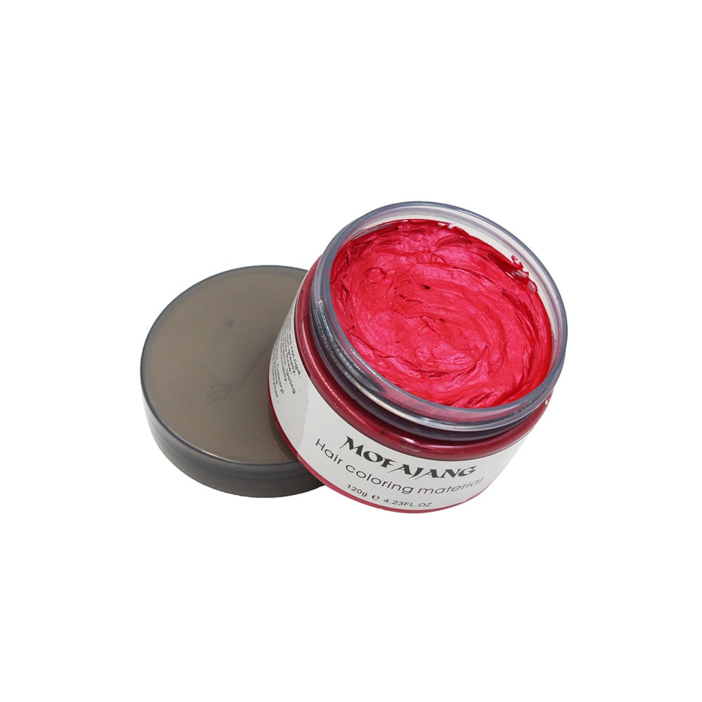 Washable Plant-Based Hair Color Wax | Temporary Coloring for Any Occasion - Lamylie