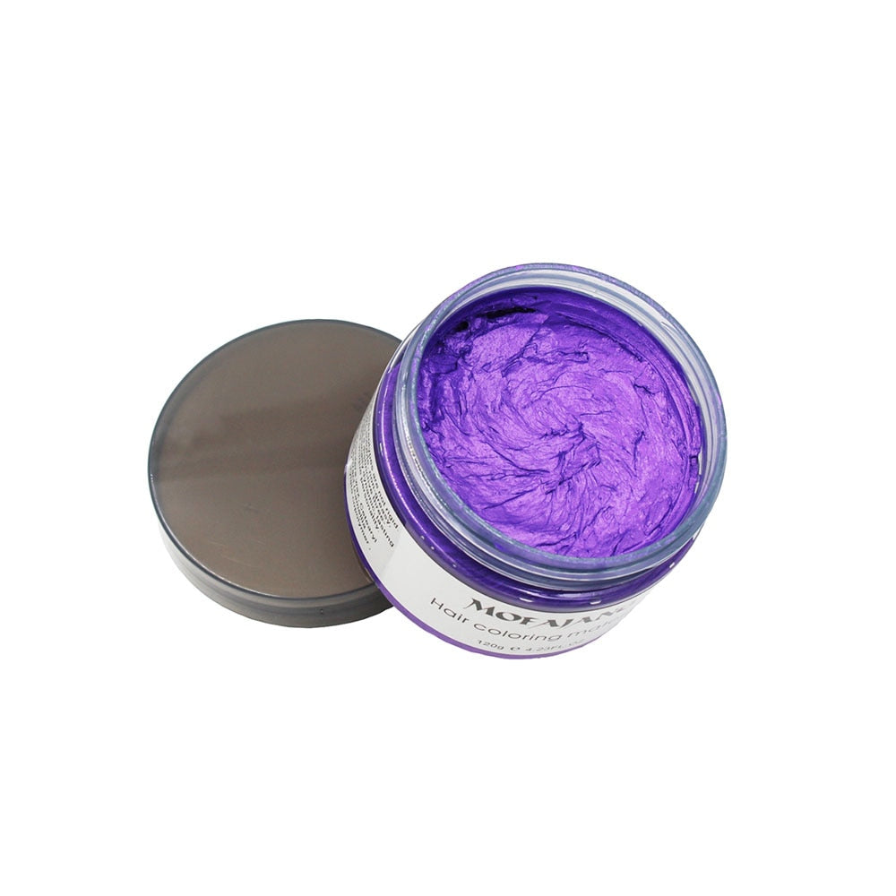 Washable Plant-Based Hair Color Wax | Temporary Coloring for Any Occasion - Lamylie