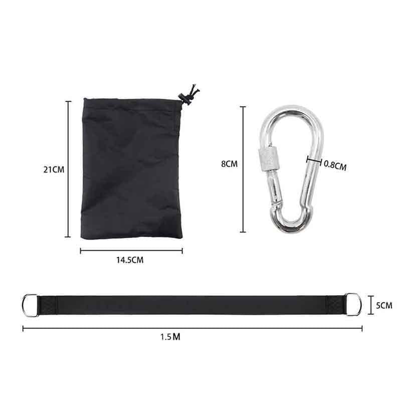 Kit de correas duraderas para hamaca para colgar columpios en árboles - Lamylie