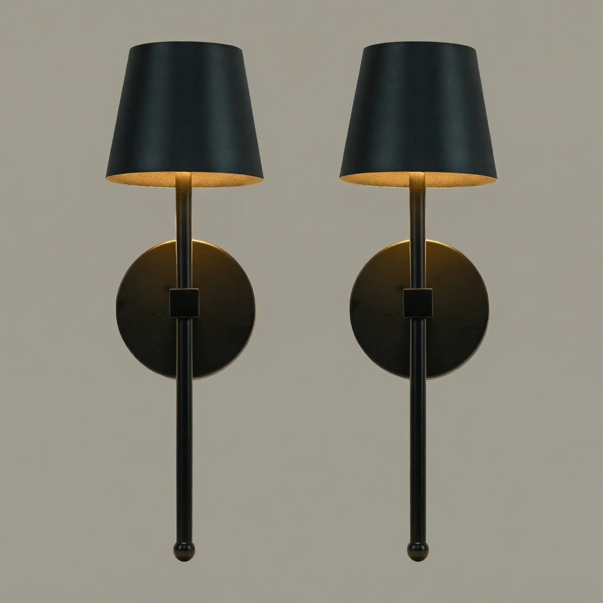 Lampada da parete LED senza fili e ricaricabile — Design elegante e moderno da applique