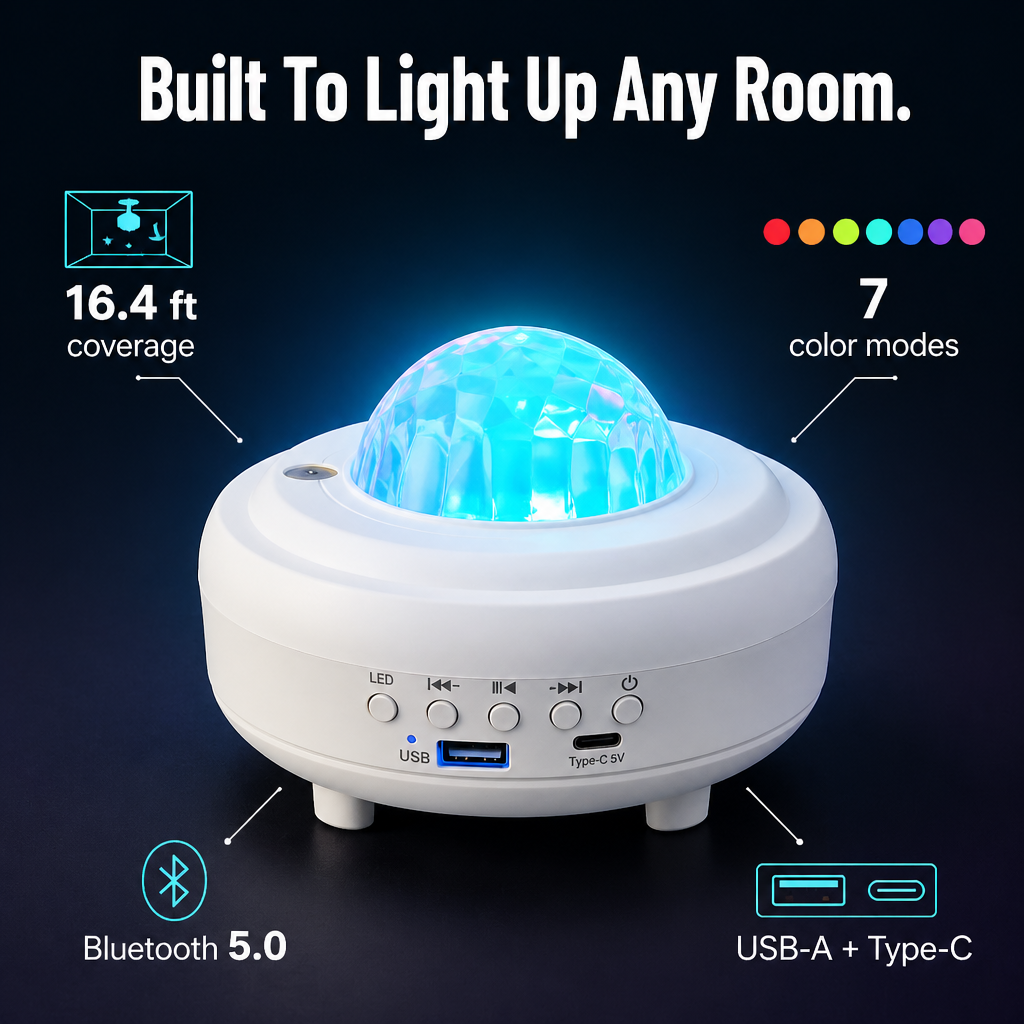 CelestiBeam — Duérmete bajo ondas de aurora sin salir de la cama - Lamylie