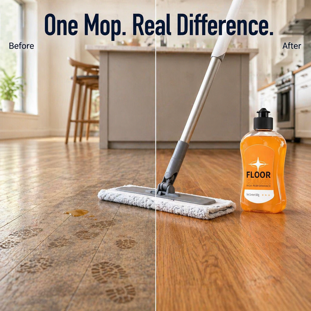 FloorLuxe — Mop Wood, Tile, and Bamboo Without the Sticky Chemical Aftermath - Lamylie