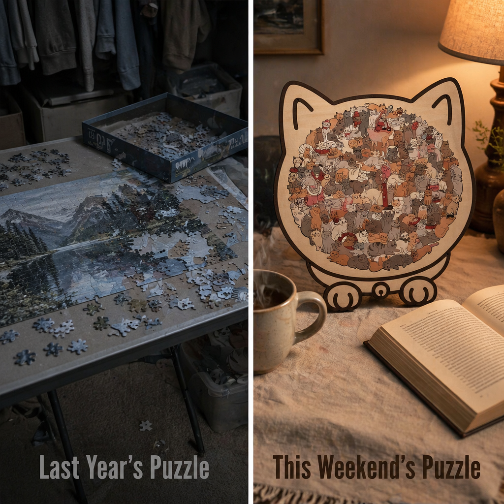 WhiskerCraft — Build a Big Cat Out of 135 Tiny Cats in One Evening - Lamylie