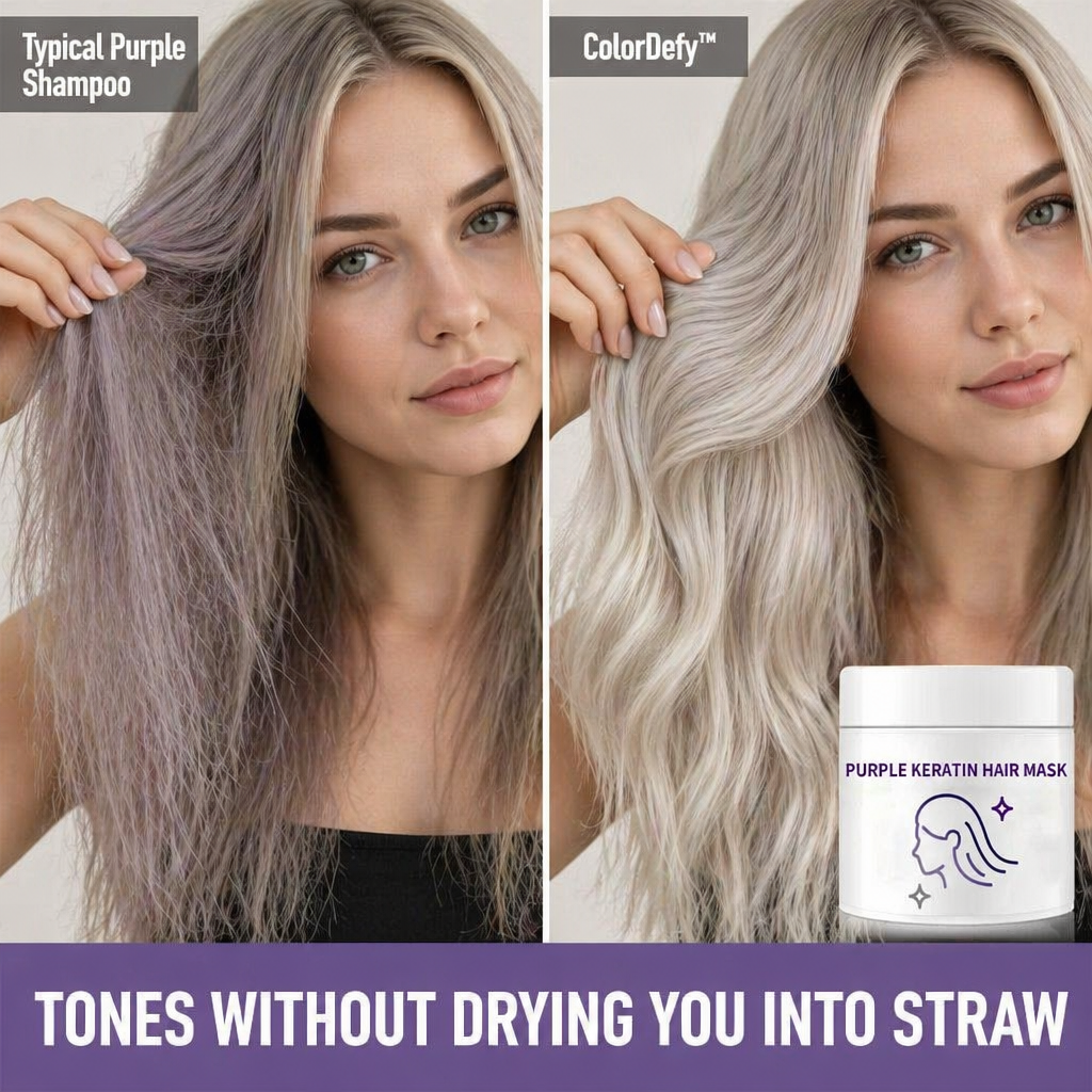 ColorDefy — Elimine os tons acobreados e recupere os cabelos loiros danificados pela descoloração entre visitas ao salão - Lamylie